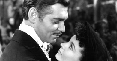 Clark Gable og Vivien Leigh i Borte med blæsten fra 1939