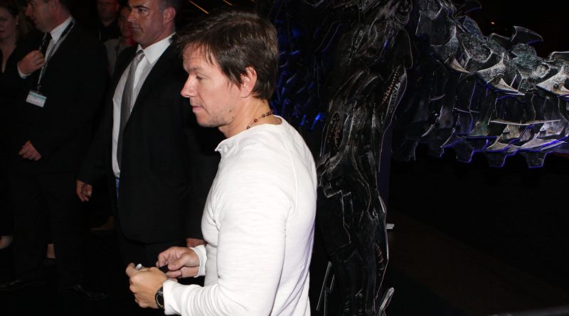 Mark Wahlberg ved premieren på Transformers: Age of Extinction i Sydney 2014