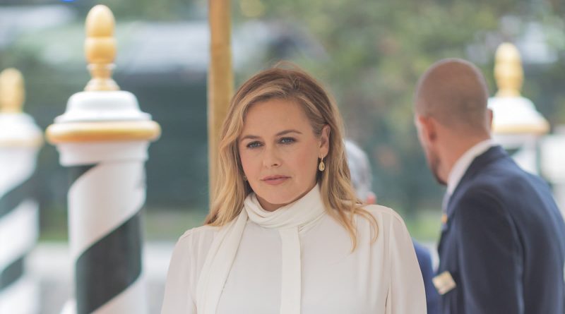 Alicia Silverstone ved den 82. filmfestival i Venedig, hvor hun deltog med filmen Bugonia