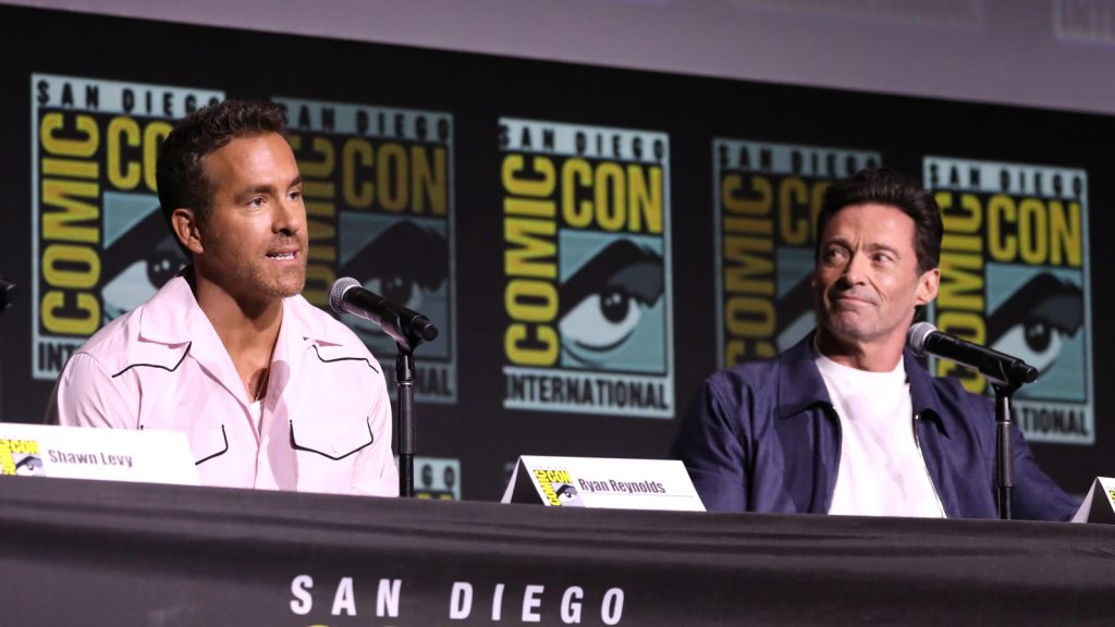 Ryan Reynolds og Hugh Jackman ved Deadpool & Wolverine-panelet på San Diego Comic-Con 2024