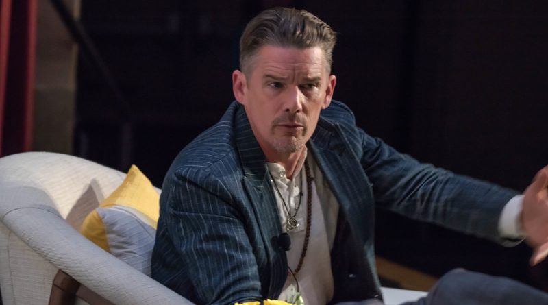 Ethan Hawke, der spiller Vincent Freeman, på Montclair Film Festival 2018