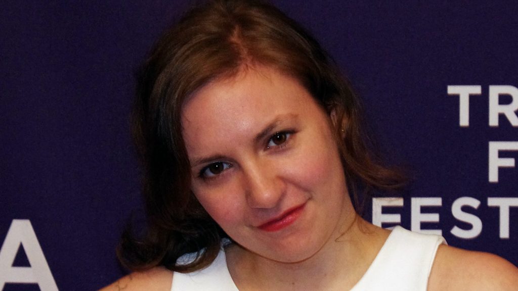 Lena Dunham, der spiller Hannah Horvath i Girls, ved Tribeca Film Festival 2012