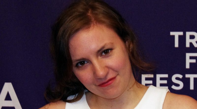 Lena Dunham, der spiller Hannah Horvath i Girls, ved Tribeca Film Festival 2012