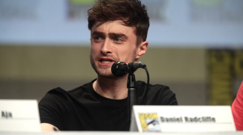 Daniel Radcliffe, der spiller Harry Potter, på San Diego Comic-Con 2014