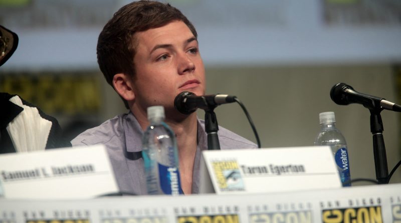 Taron Egerton ved Comic-Con i San Diego 2014 for Kingsman: The Secret Service