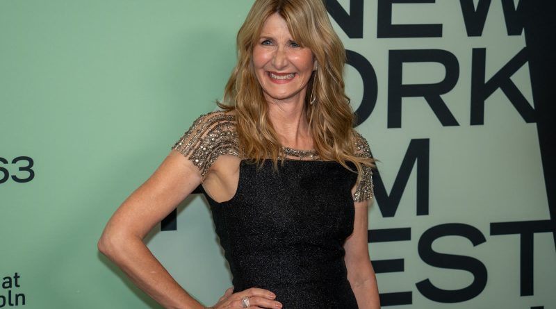 Laura Dern, der spiller Katherine Loewe i Lonely Planet, ved New York Film Festival på Lincoln Center i 2025