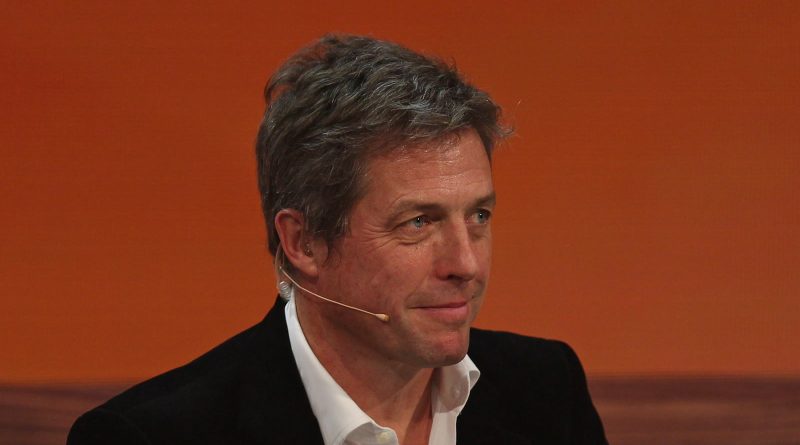 Hugh Grant, der spiller premierministeren i Love Actually, i tv-showet Wetten, dass..? i Graz i 2014