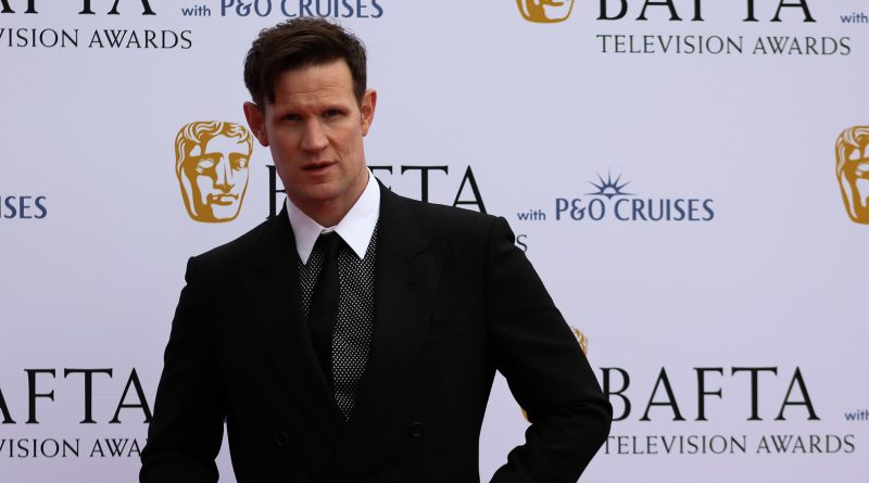 Matt Smith, der spiller prins Daemon Targaryen i House of the Dragon, på den røde løber ved TV BAFTA 2026