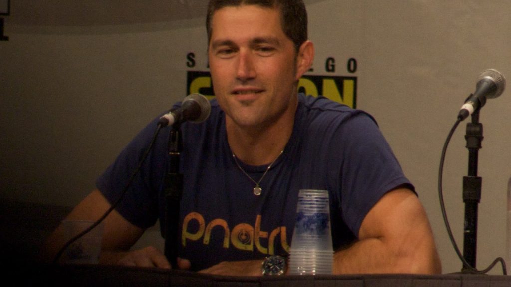 Matthew Fox ved Lost-panelet på Comic-Con 2008
