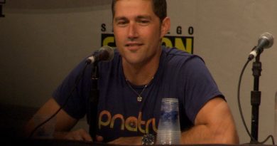 Matthew Fox ved Lost-panelet på Comic-Con 2008