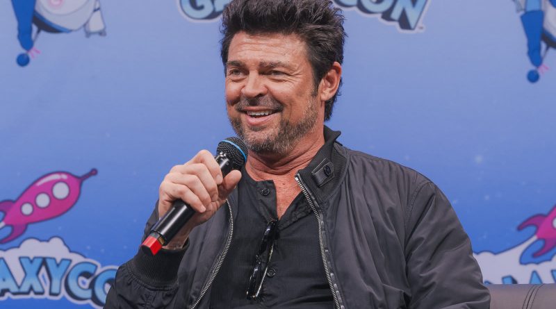 Karl Urban, der spiller Billy Butcher, på GalaxyCon Raleigh i 2026