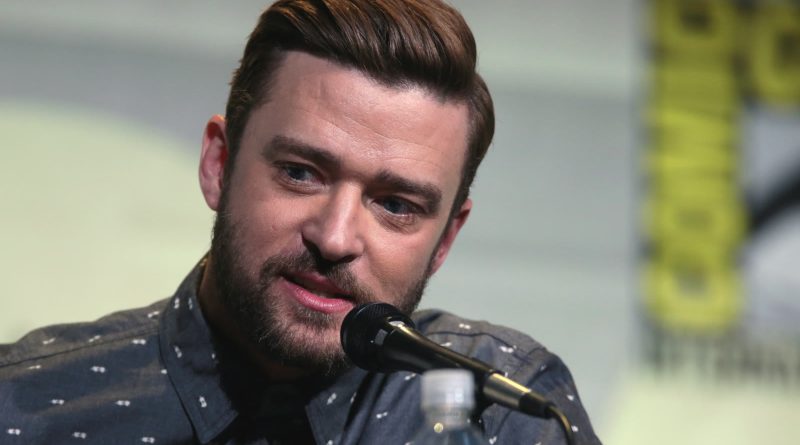 Justin Timberlake, der spiller Will Grady i Reptile, taler ved San Diego Comic-Con i 2016