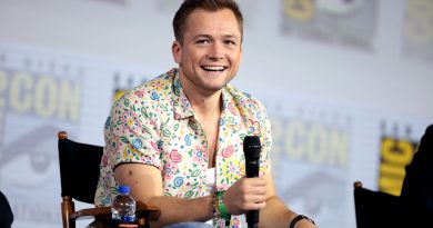 Taron Egerton på San Diego Comic-Con 2019
