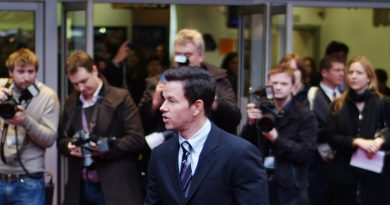 Mark Wahlberg på den røde løber ved premieren på Shooter i 2007