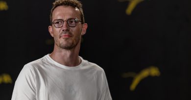 Simon Sears, der spiller Jens Høyer, på Locarno Film Festival 2026