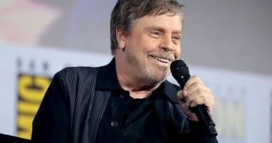 Mark Hamill på scenen ved San Diego Comic-Con International i 2019