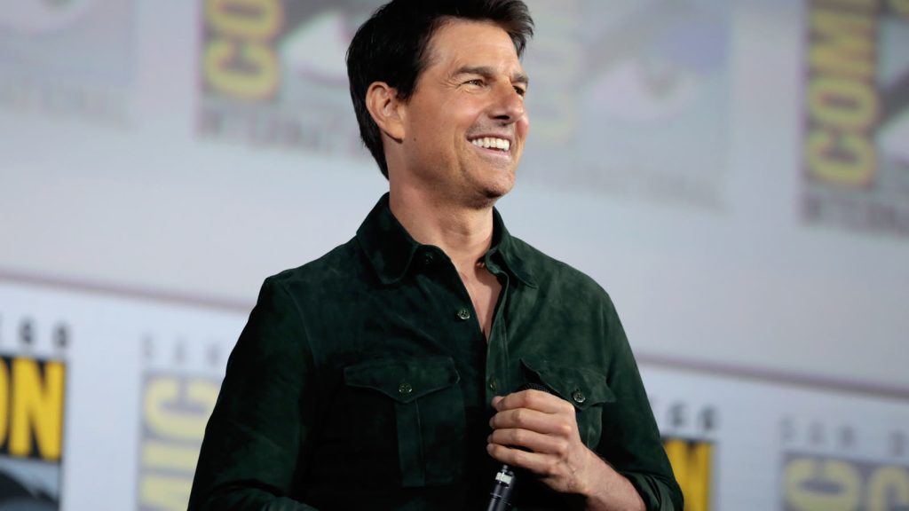 Tom Cruise taler ved Comic-Con i San Diego 2019 for Top Gun: Maverick